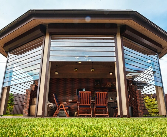 Прозрачные рольставни в Благодарном